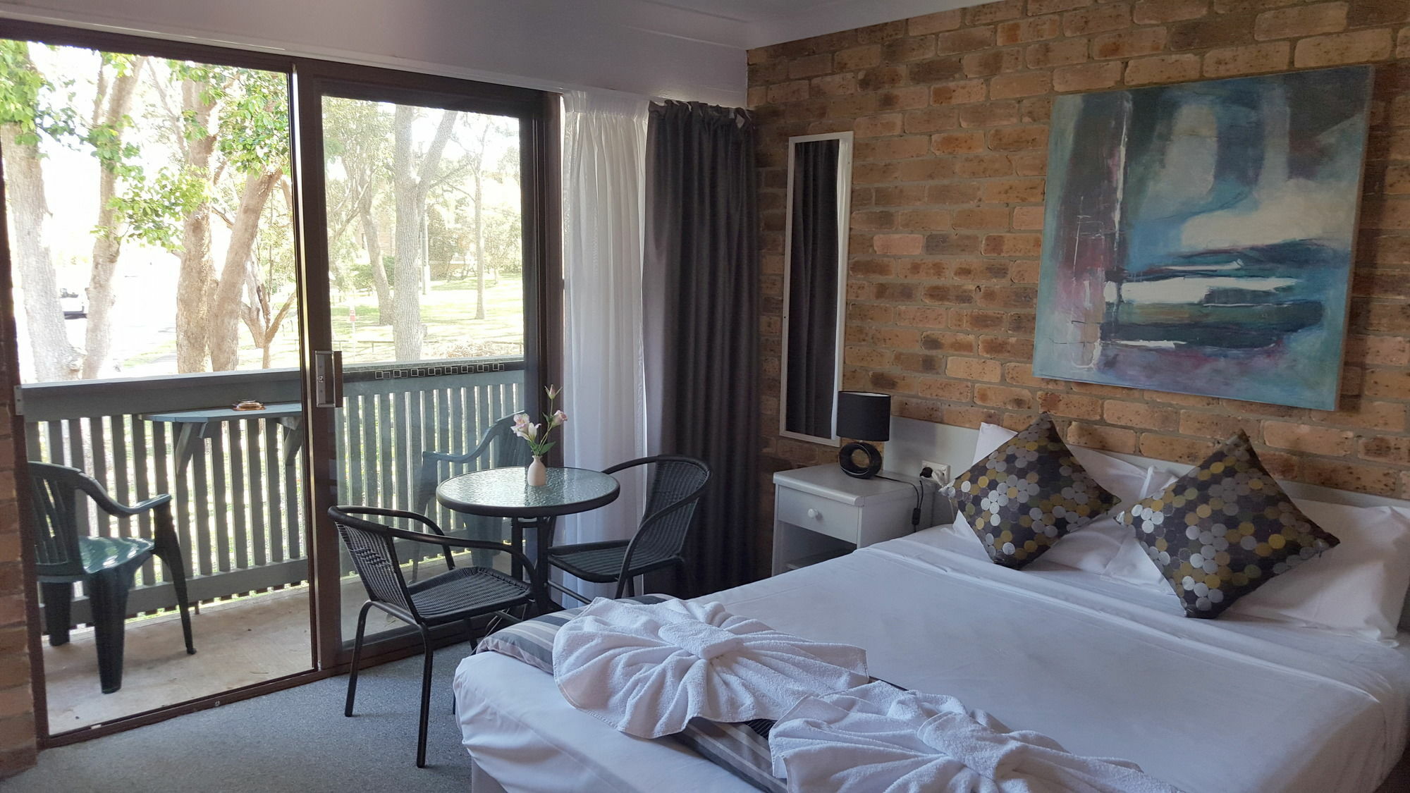Port Stephens Motel Нелсън Бей Екстериор снимка